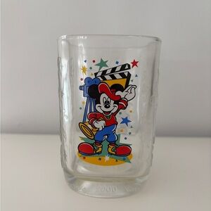 Mickey Mouse Mc Donald Y2K 2000 Glass